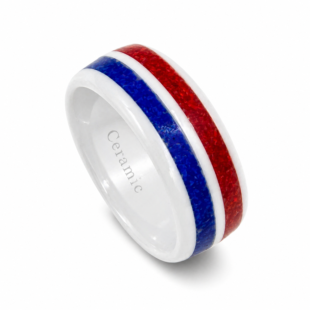 America 250 Ring – Red, White & Blue (8mm)