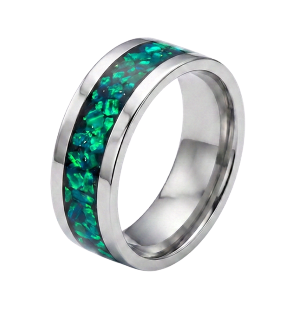 Meagan's Garden — Handcrafted Opal Ring
