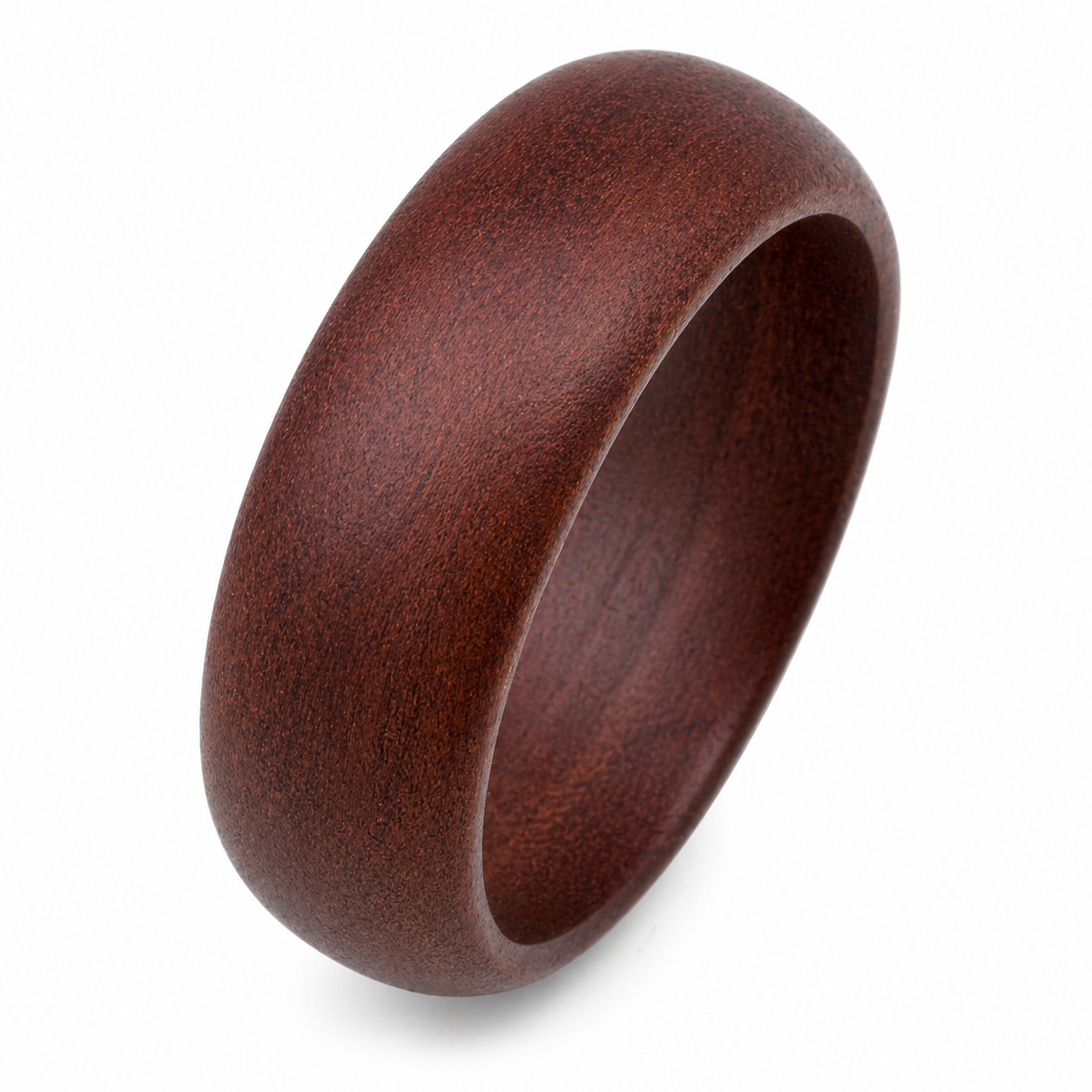 "Prescott" — Juniper Wood Ring, 8mm