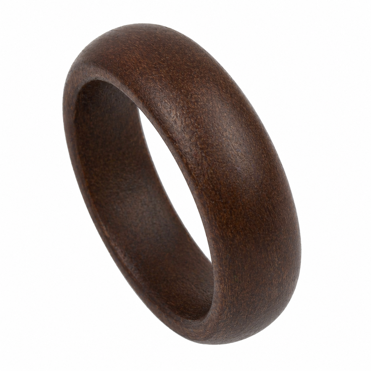 "Yavapai" — Juniper Wood Ring, 6mm