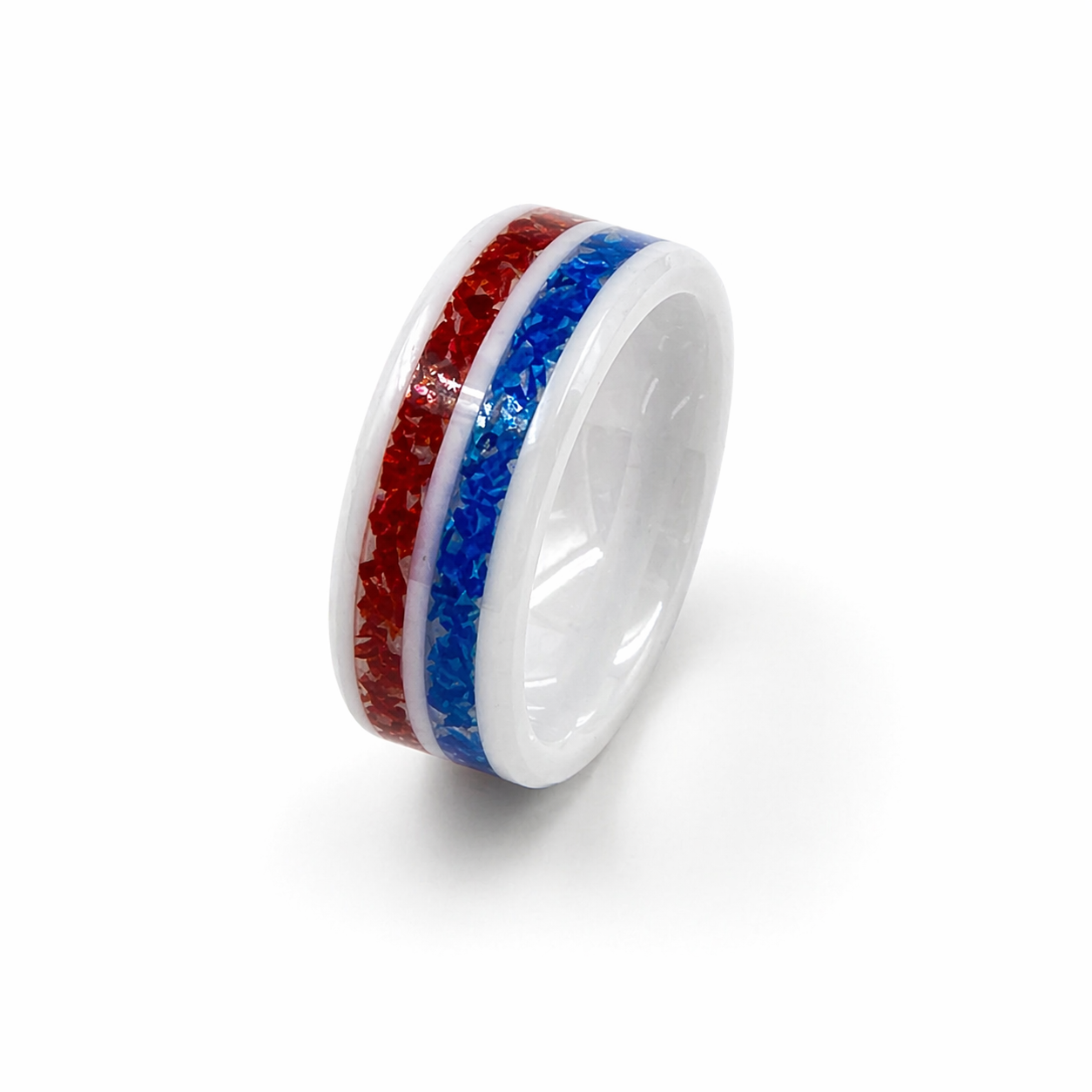 America 250 Ring – Red, White & Blue (8mm)